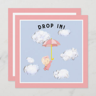 Baby shower Girl Kaart