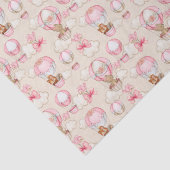 Baby shower Girl Pink Tissuepapier (Detail)