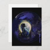 baby shower Gothic Kaart (Voorkant / Achterkant)