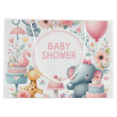 Baby shower Grand sac cadeau (Dos)