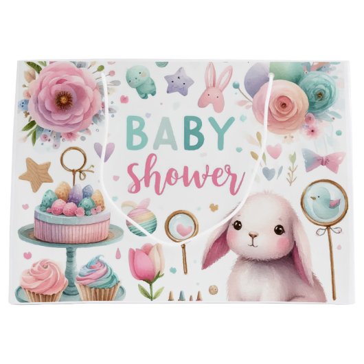 Baby shower groot cadeauzakje (Voorkant)