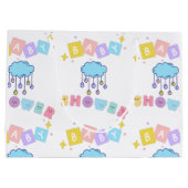Baby Shower Grote Cadeautas (Achterkant)