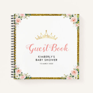 baby shower guestbook notitieboek