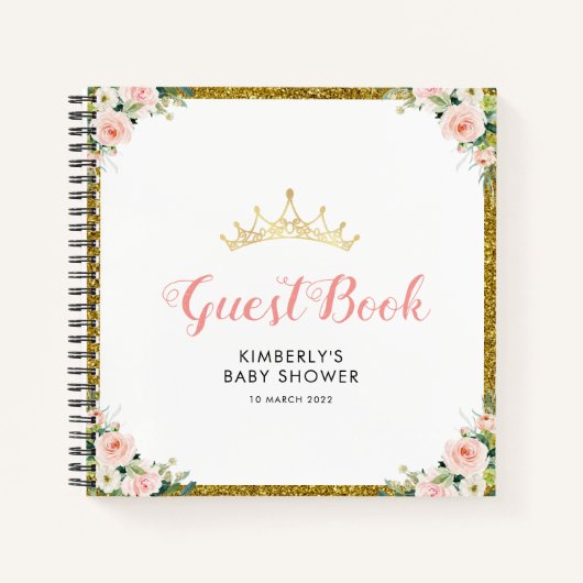 baby shower guestbook notitieboek (Voorkant)