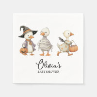 Baby shower Halloween gans