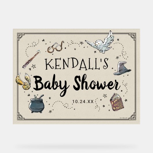 Baby shower Harry Potter (Recto)