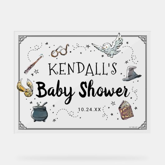 Baby shower Harry Potter (Recto)