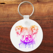 Baby shower hart sleutelhanger (Achterkant)