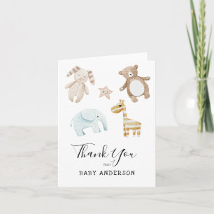 Baby shower Hartelijk dank