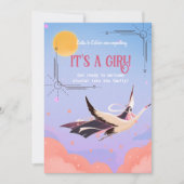 baby shower hemelse magie kaart (Voorkant)