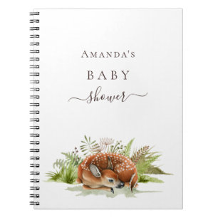 Baby shower herten herten notitieboek