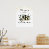 Baby shower Imaginaire Fairytale Affiche de bienve (Cuisine)
