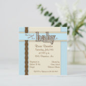 baby shower in Play Kaart (Staand voorkant)