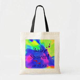 Baby shower in zwart-wit en natuurlijk III Tote Bag