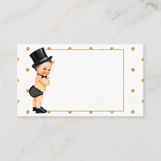 Baby shower insert Kaart (Voorkant)