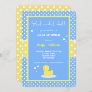 Baby shower Invita Kaart