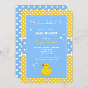 Baby shower Invita Kaart