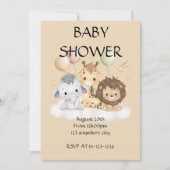 BABY SHOWER INVITATIE KAART (Voorkant)