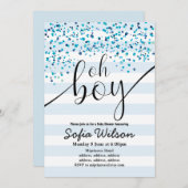 baby shower, invitation (Devant / Derrière)
