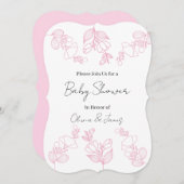Baby Shower Invitation (Devant / Derrière)