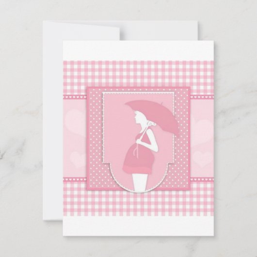 Baby shower, Invitation (Devant)