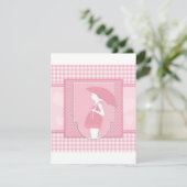 Baby shower, Invitation (Debout devant)