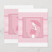 Baby shower, Invitation (Devant / Derrière)
