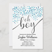 baby shower, invitation (Devant)