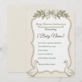 Baby Shower Invitation (Devant / Derrière)