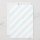 Baby shower invitation à la crème glacée jumeaux (Dos)