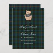 Baby Shower Invitation Card (Devant / Derrière)