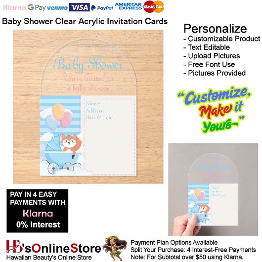 Baby shower Invitation Card 9