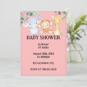 BABY SHOWER INVITATION DE FILLES (Debout devant)