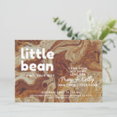 Baby shower Invitation des amateurs de café (Debout devant)