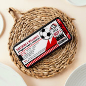 Baby shower Invitation des Couples du Pass Footbal