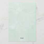 Baby shower invitation featuring a dinosaur  (Dos)