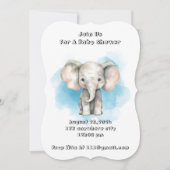 baby shower invitation garçon (Devant)