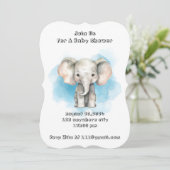 baby shower invitation garçon (Debout devant)