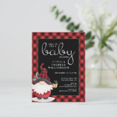 Baby shower | Invitation Gnome Holiday (Debout devant)
