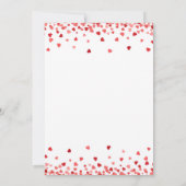 Baby shower invitation "Little Darling", Valentine (Dos)