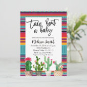 Baby shower Invitation Taco Bout Baby (Debout devant)