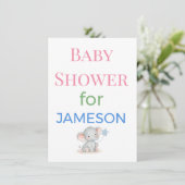 Baby Shower Invitations Enclosure Cards Signs | De (Debout devant)