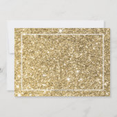 BABY SHOWER INVITATIONS glamour parties scintillan (Dos)