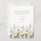 Baby shower invitations with an adorable fawn. (Dos)