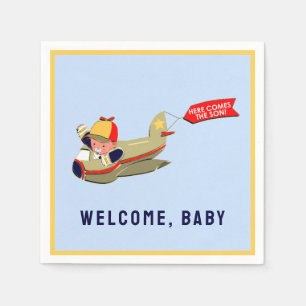 Baby Shower Jongen Servetten