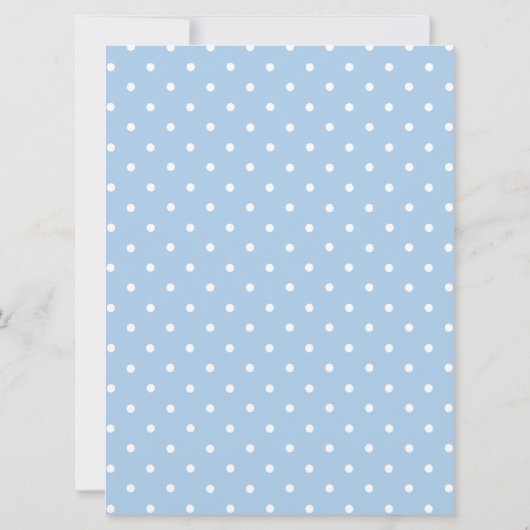 Baby Shower Jongen Teddy Mama Papa Ballon Blauw Kaart (Achterkant)