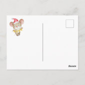 Baby shower | Joyeuse invitation de la souris de N (Dos)