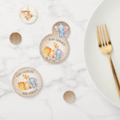 Baby shower Jungle Elephant Confetti Décoration (Groupe)