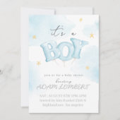 Baby shower kaart (Voorkant)