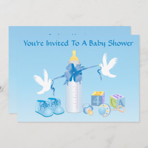 Baby shower kaart